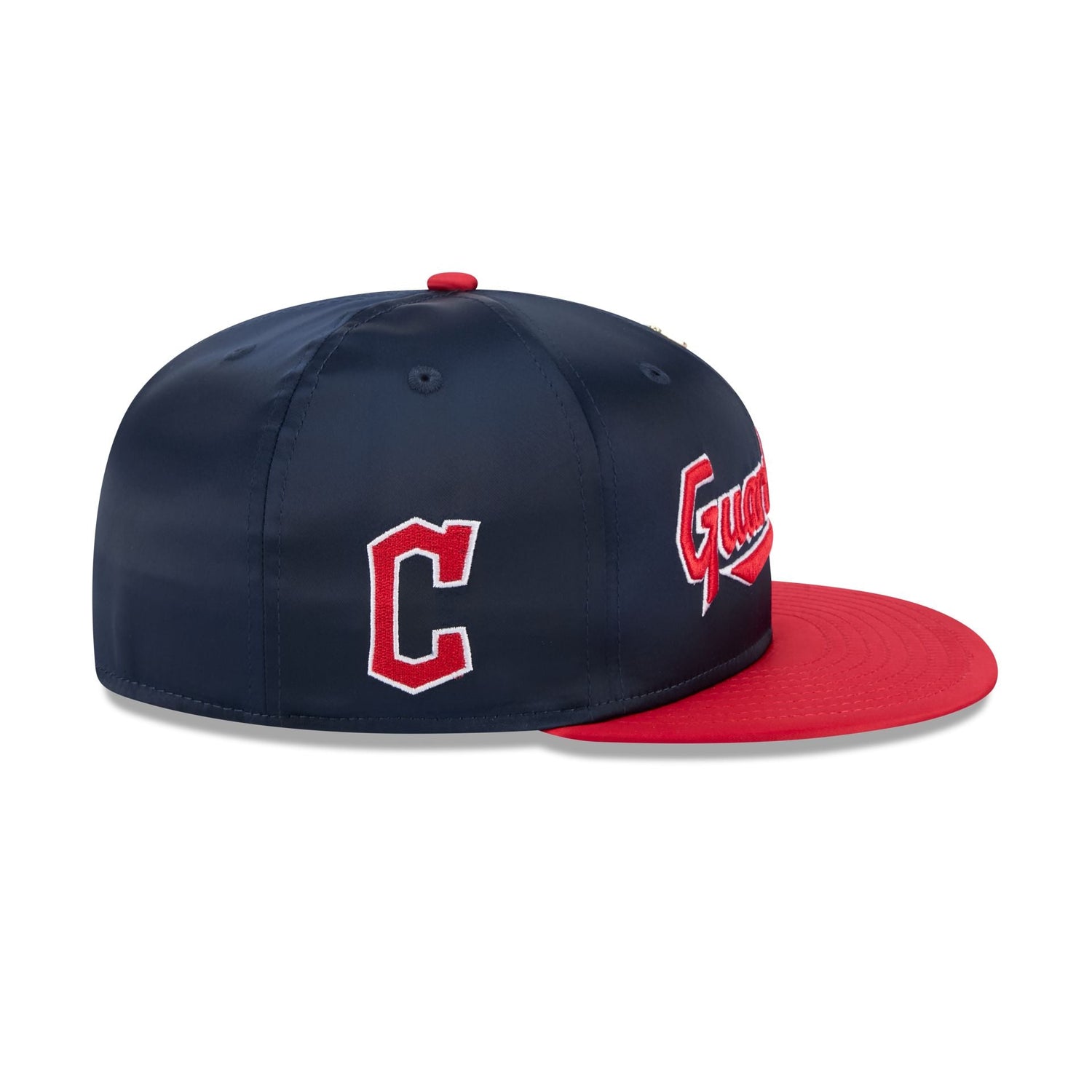 Cleveland Guardians Spring Satin 59FIFTY Fitted Hat