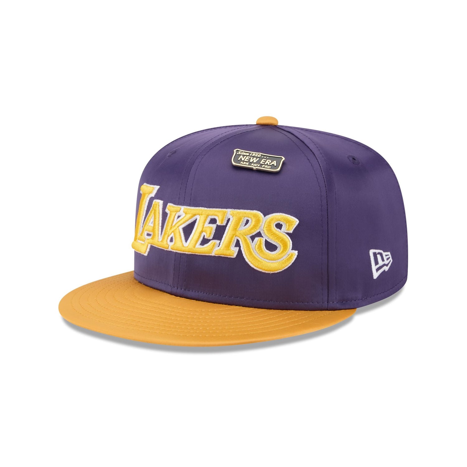Los Angeles Lakers Spring Satin 59FIFTY Fitted Hat