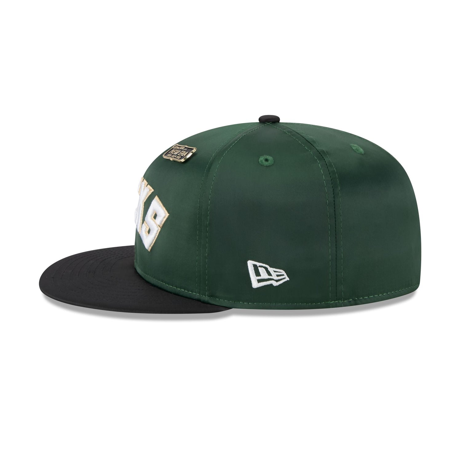 Milwaukee Bucks Spring Satin 59FIFTY Fitted Hat