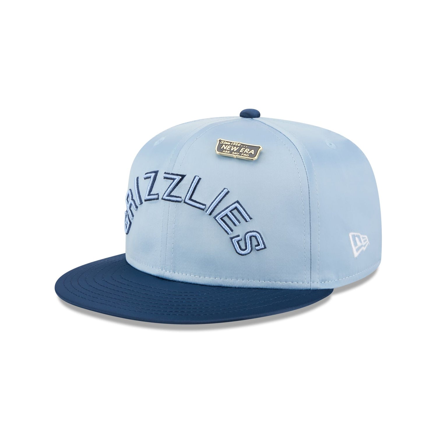 Memphis Grizzlies Spring Satin 59FIFTY Fitted Hat