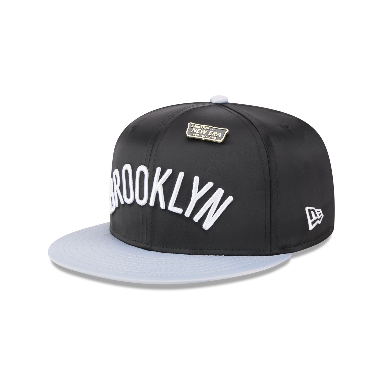 Brooklyn Nets Spring Satin 59FIFTY Fitted Hat