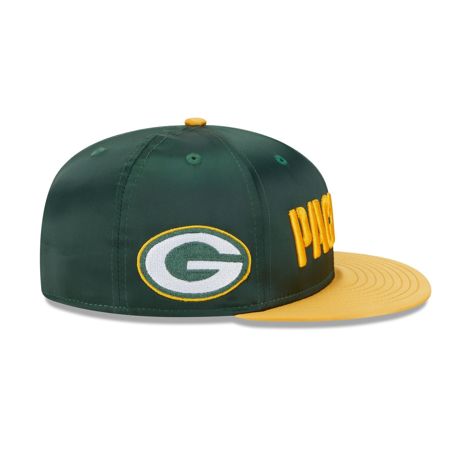 Green Bay Packers Spring Satin 59FIFTY Fitted Hat