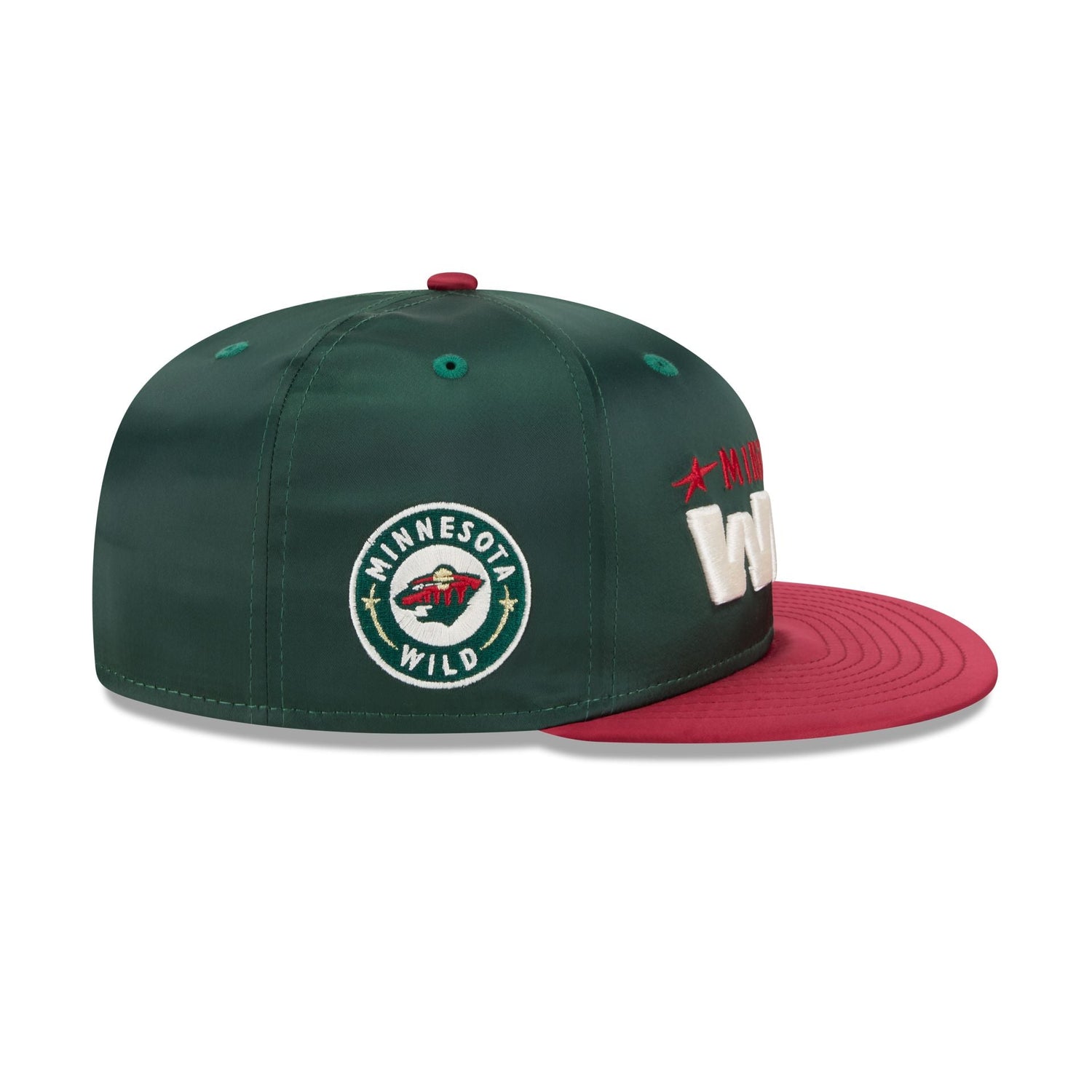 Minnesota Wild Spring Satin 59FIFTY Fitted Hat