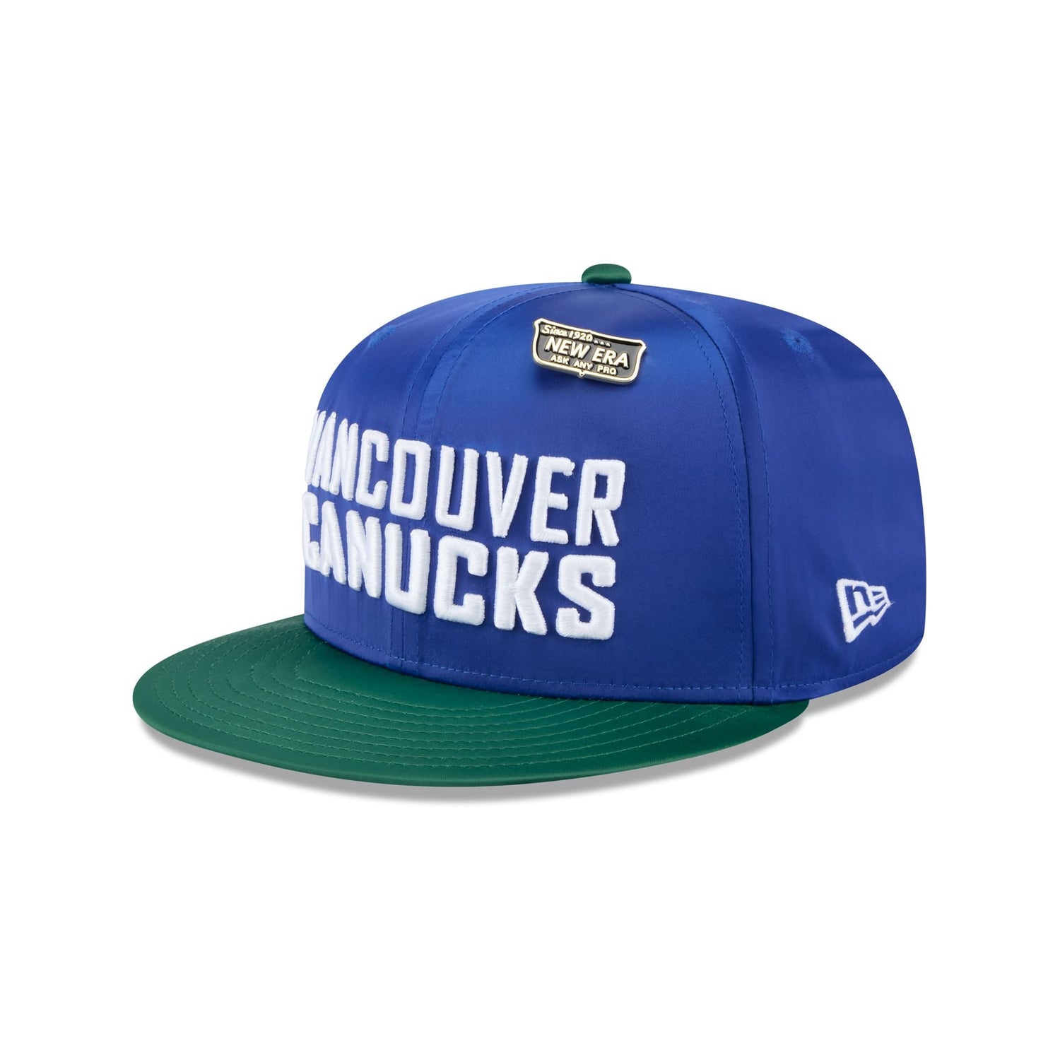 Vancouver Canucks Spring Satin 59FIFTY Fitted Hat