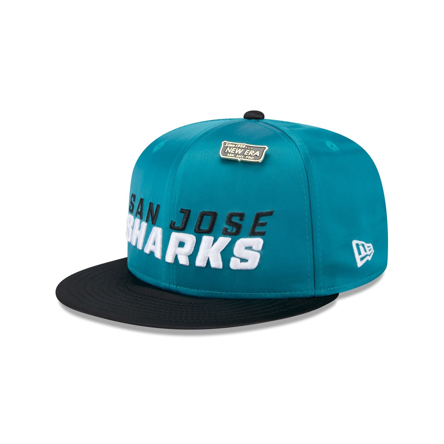 San Jose Sharks Spring Satin 59FIFTY Fitted Hat