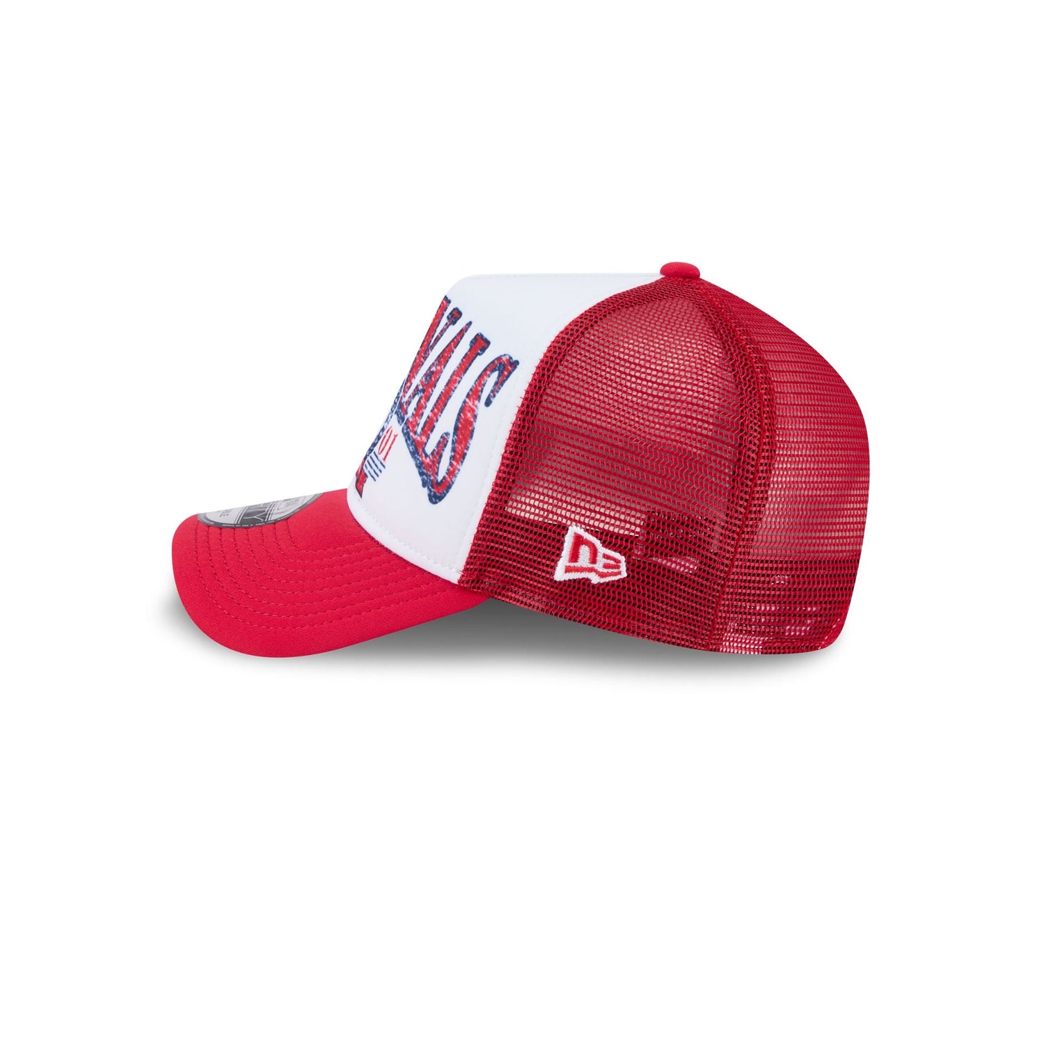 Washington Nationals Distressed 9FORTY A-Frame Trucker Hat