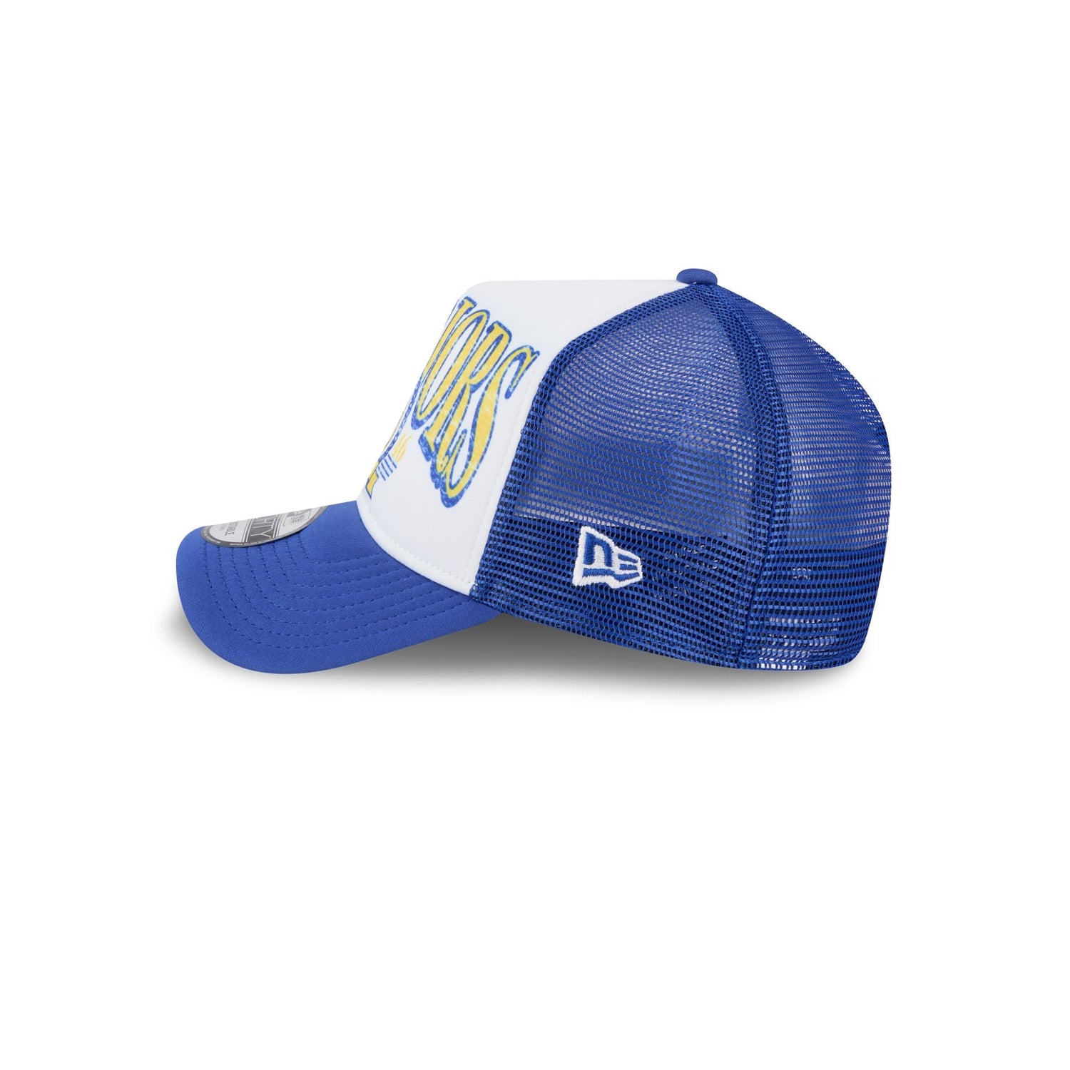 Golden State Warriors Distressed 9FORTY A-Frame Trucker Hat