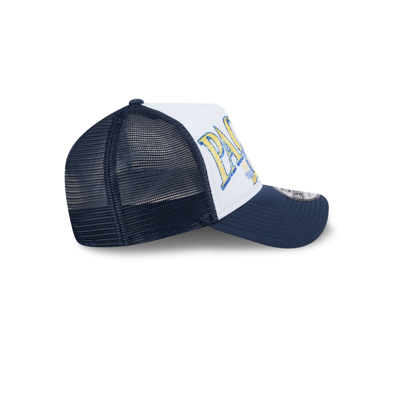 Indiana Pacers Distressed 9FORTY A-Frame Trucker Hat