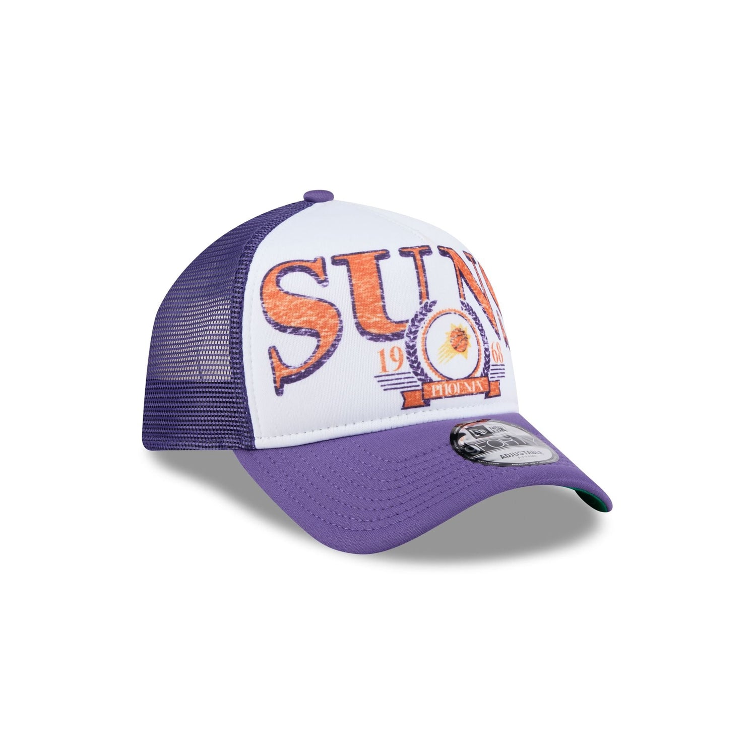 Phoenix Suns Distressed 9FORTY A-Frame Trucker Hat