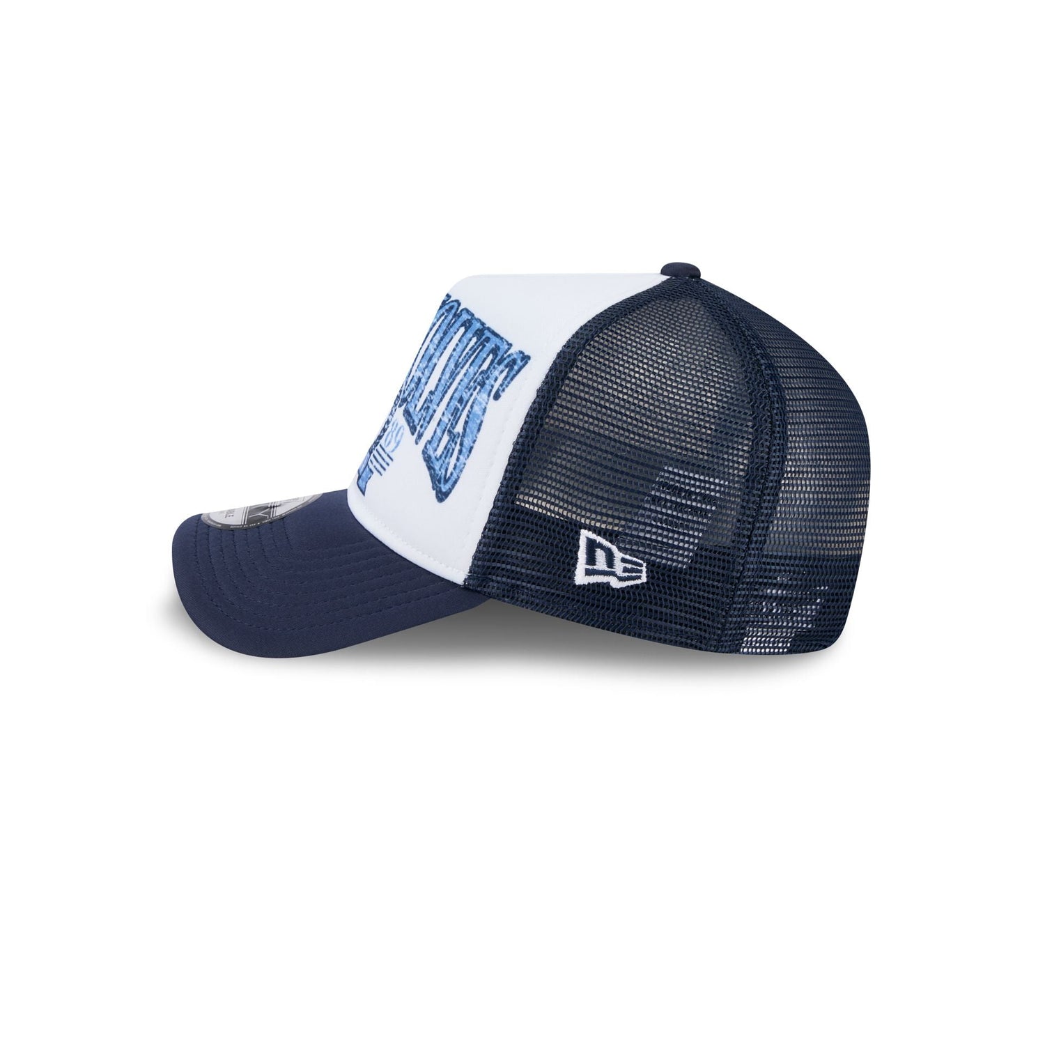 Minnesota Timberwolves Distressed 9FORTY A-Frame Trucker Hat