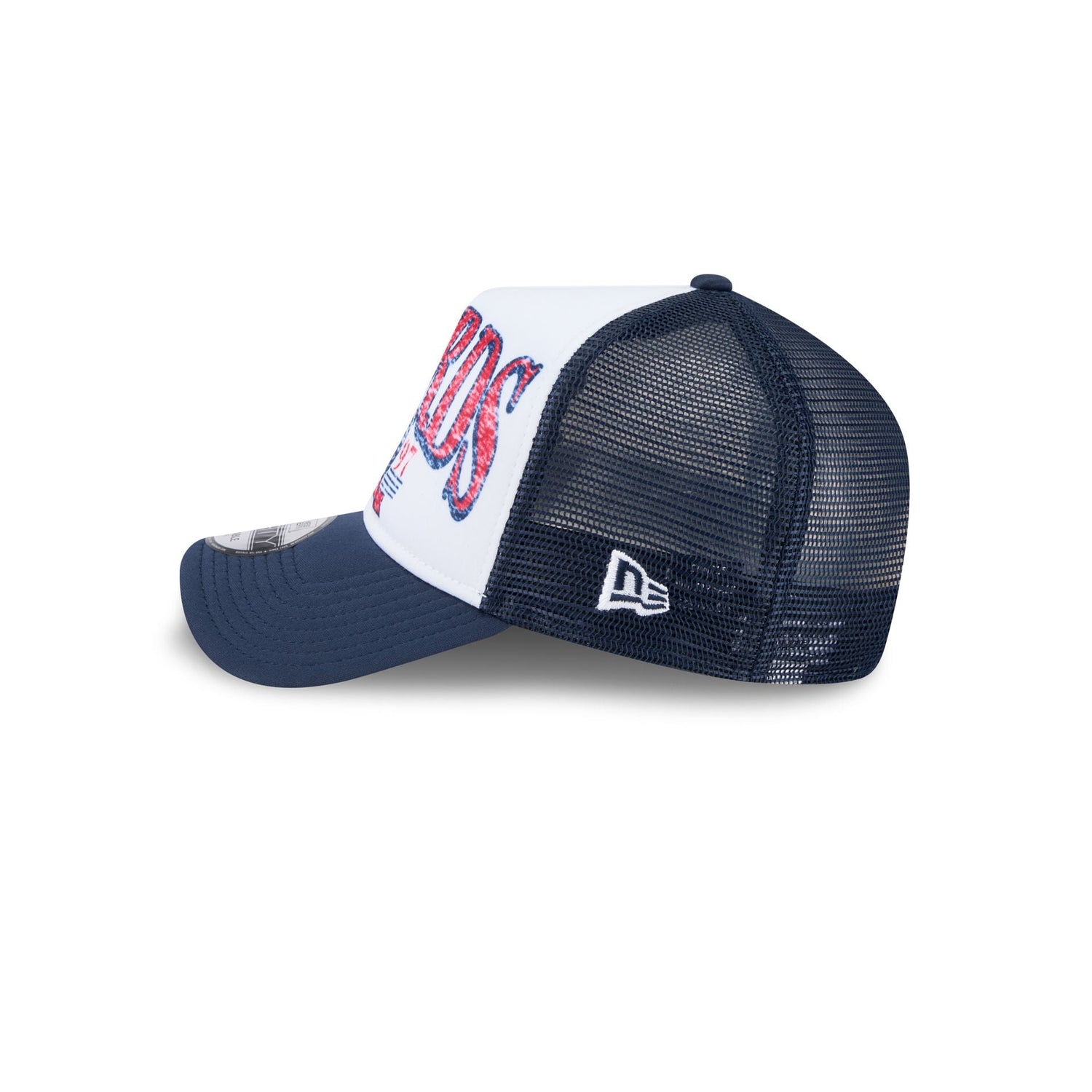 Washington Wizards Distressed 9FORTY A-Frame Trucker Hat