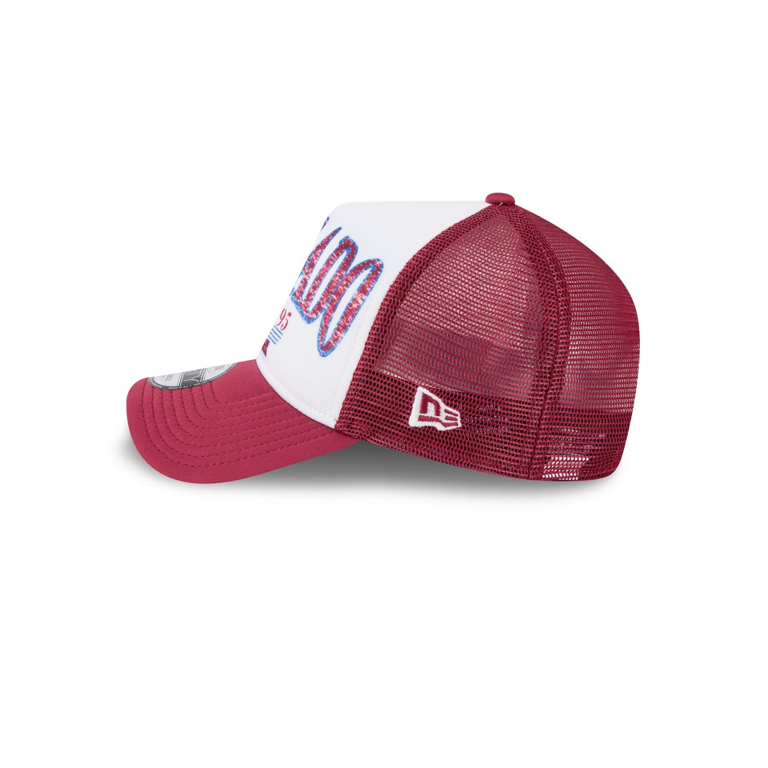 Colorado Avalanche Distressed 9FORTY A-Frame Trucker Hat