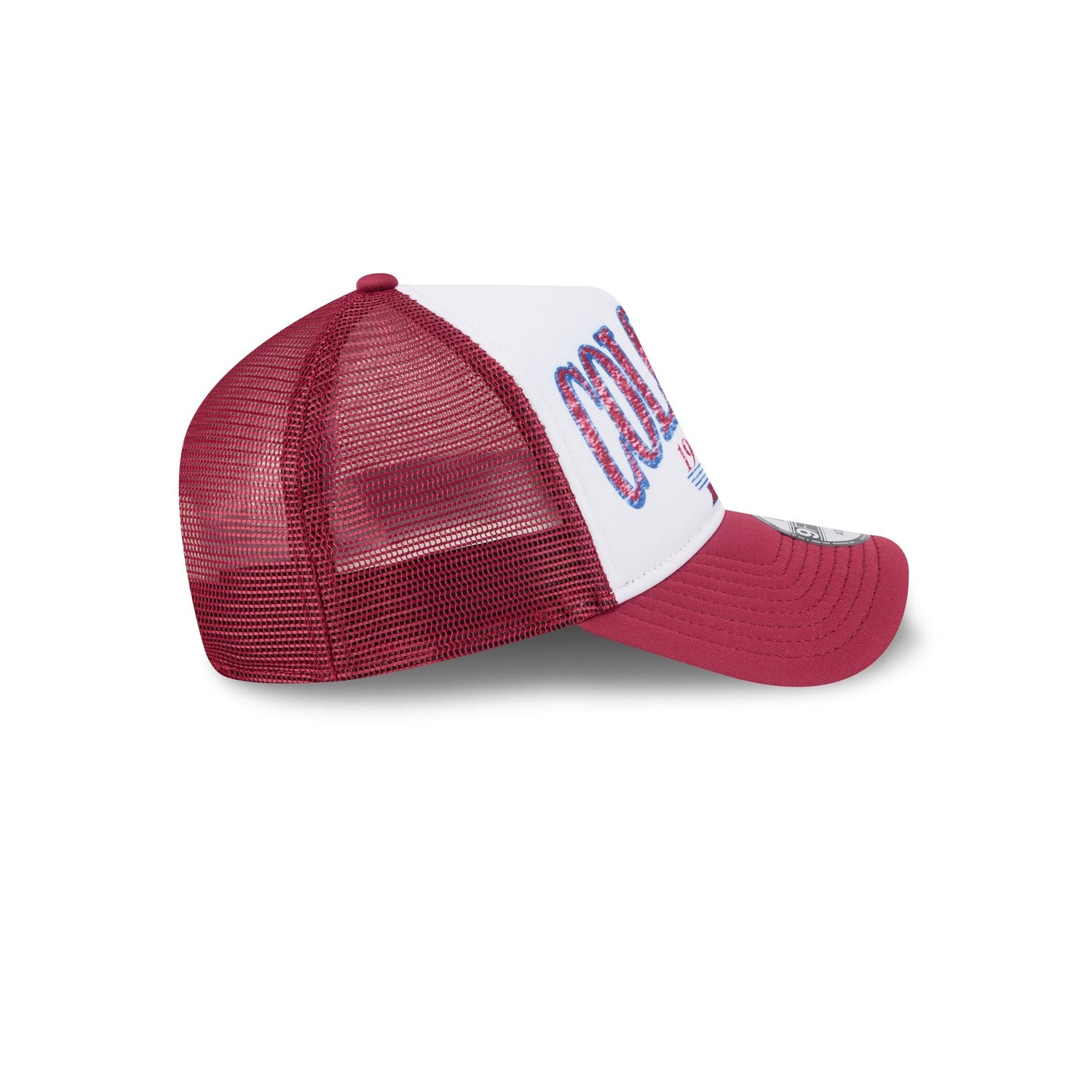 Colorado Avalanche Distressed 9FORTY A-Frame Trucker Hat