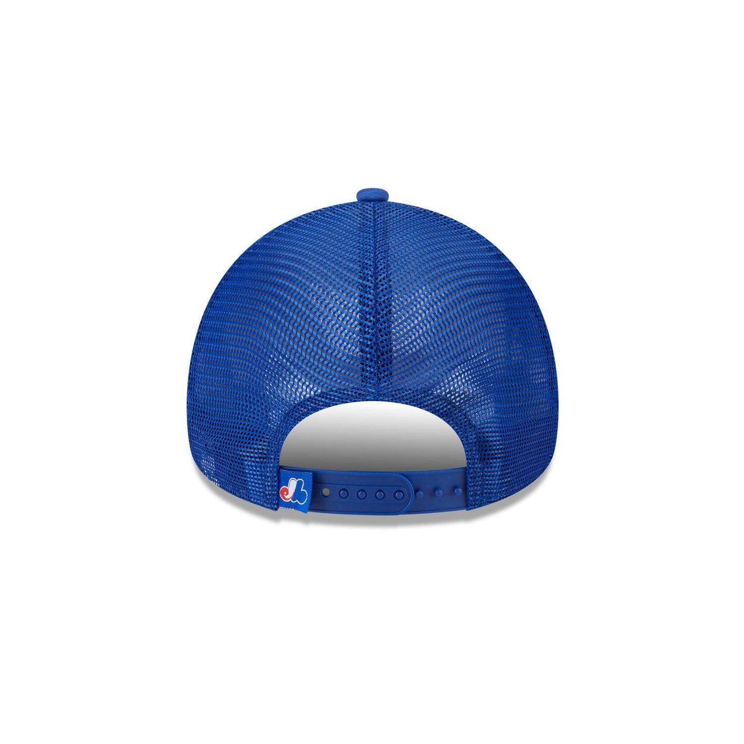 Montreal Expos Distressed 9FORTY A-Frame Trucker Hat