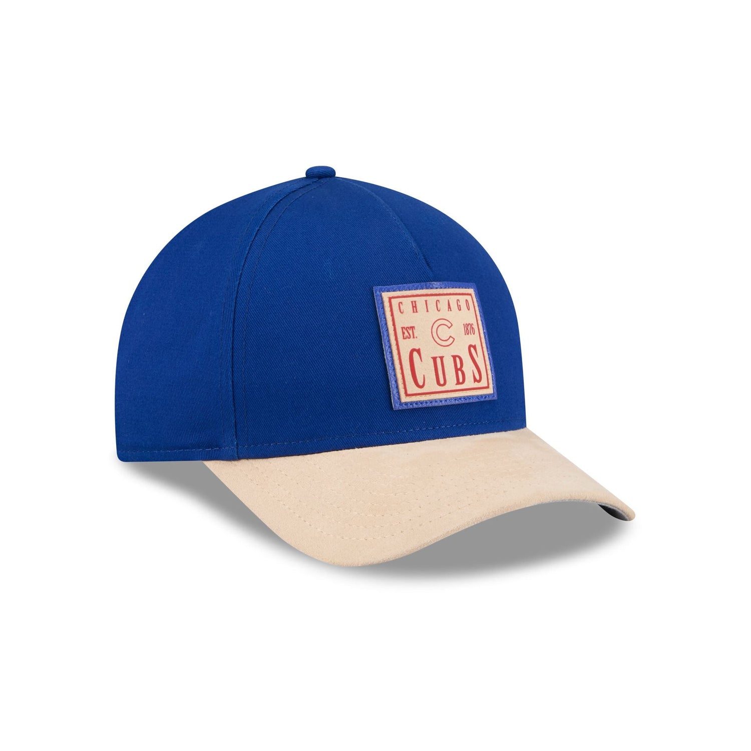 Chicago Cubs Suede Patch 9FORTY M-Crown A-Frame Adjustable Hat
