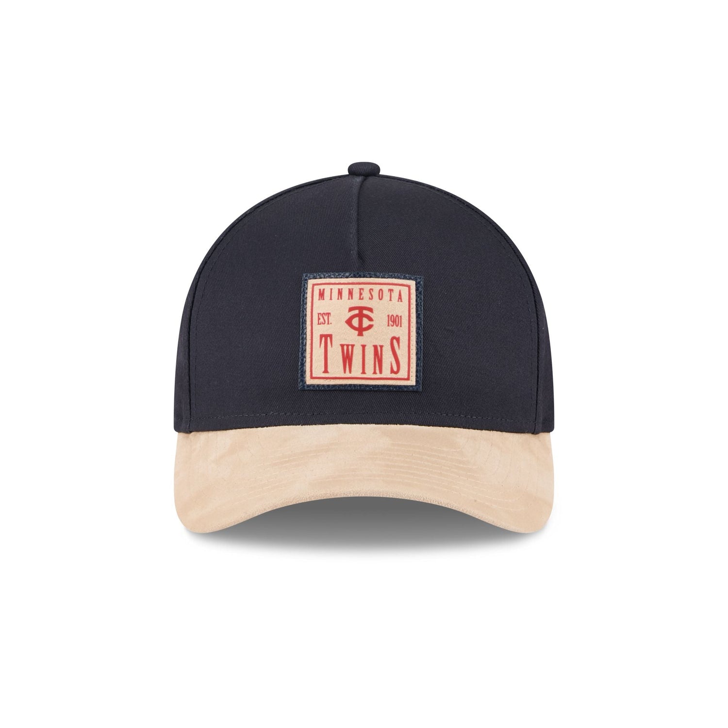 Minnesota Twins Suede Patch 9FORTY M-Crown A-Frame Adjustable Hat