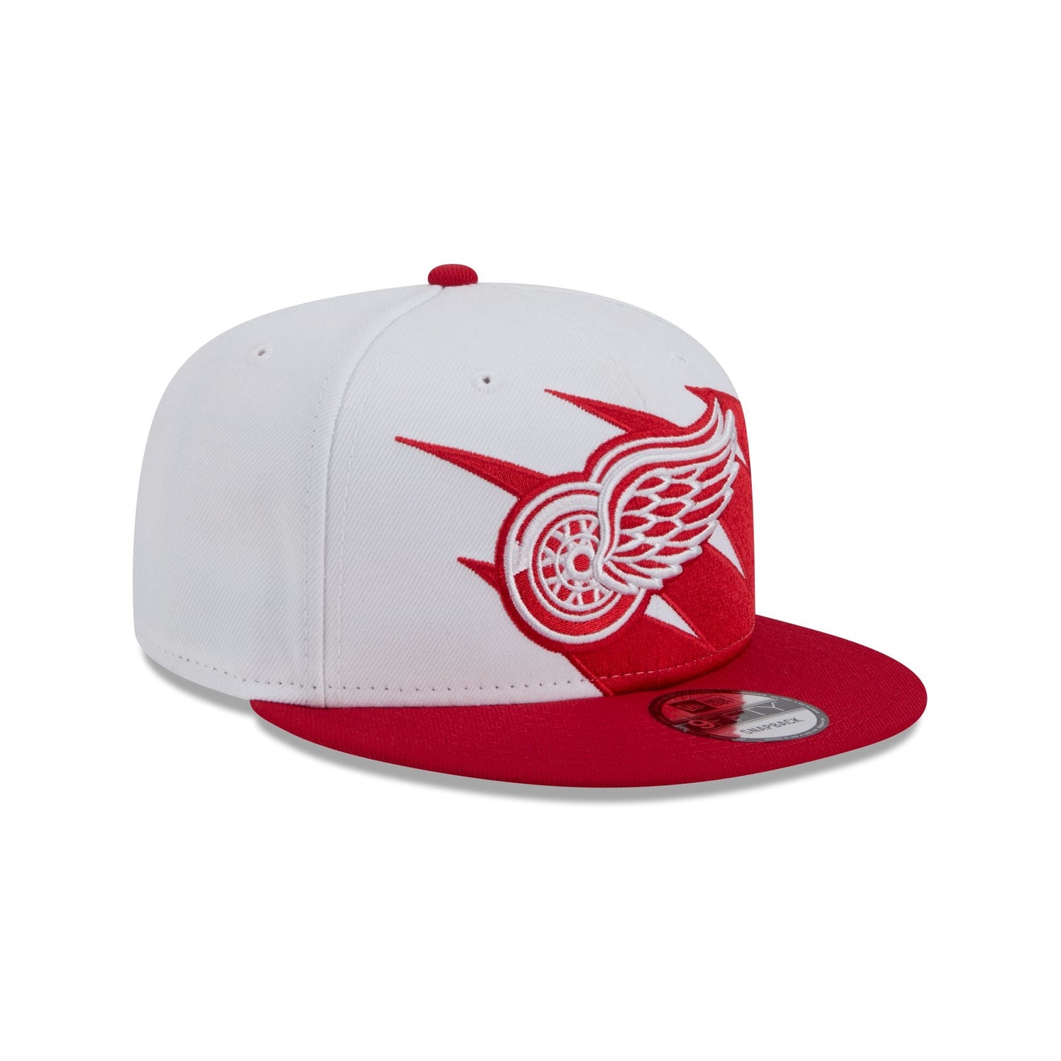 Detroit Red Wings Jagged 9FIFTY Snapback Hat