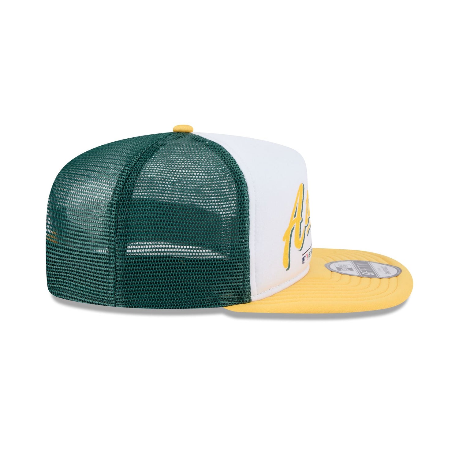 Athletics Retro Script 9FIFTY A-Frame Trucker Hat