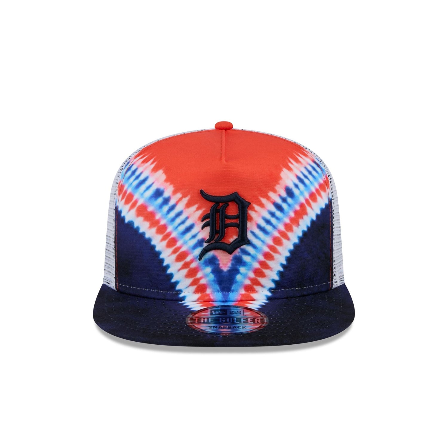 Detroit Tigers Tie-Dye Golfer Hat