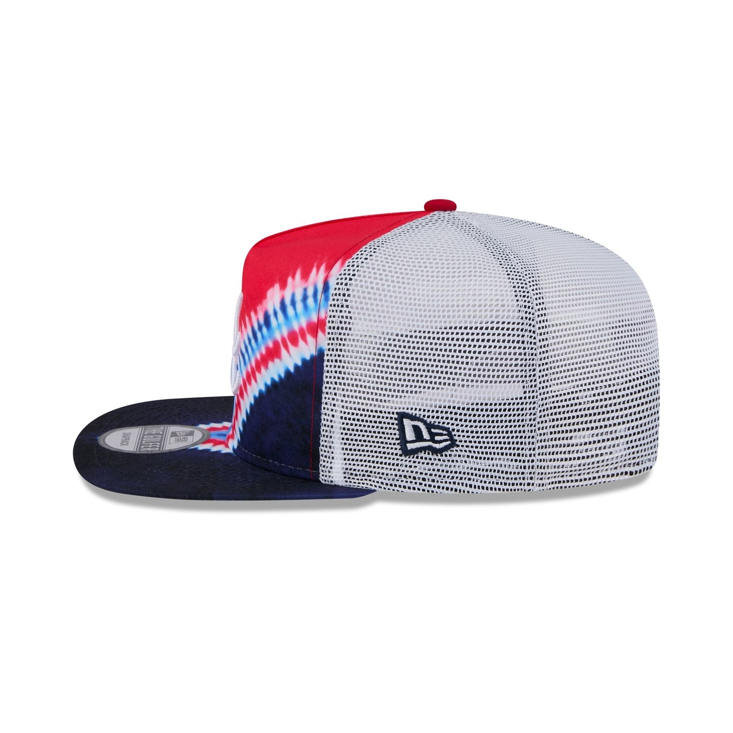 Atlanta Braves Tie-Dye Golfer Hat
