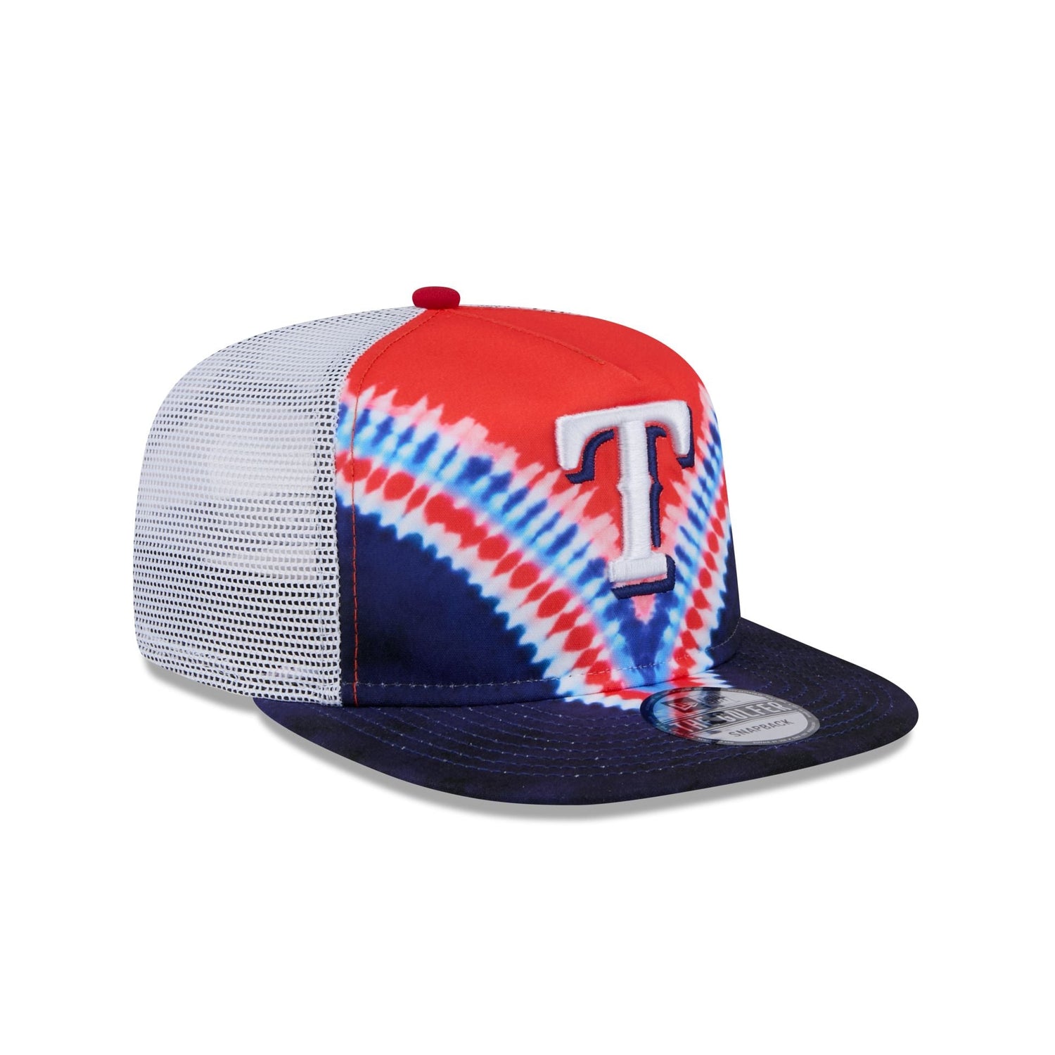 Texas Rangers Tie-Dye Golfer Hat