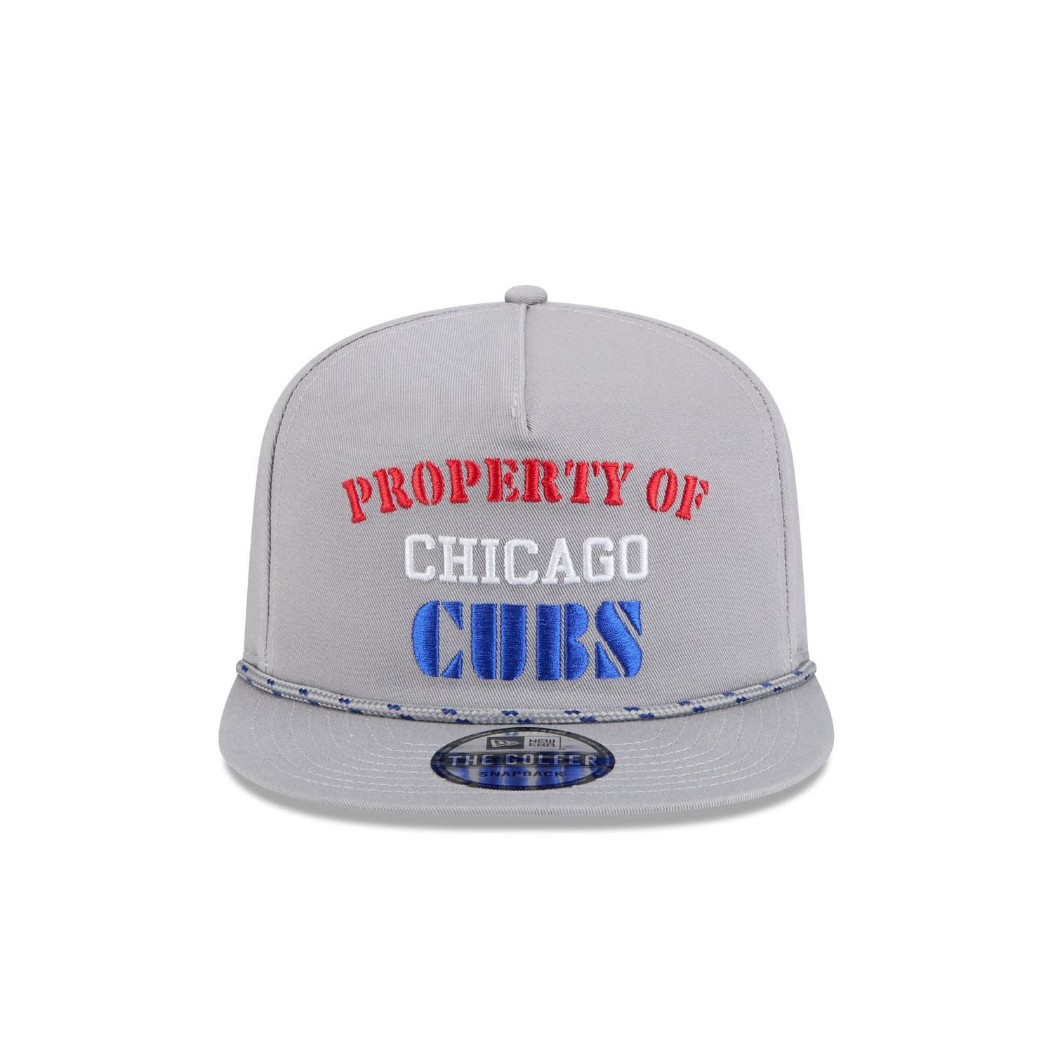 Chicago Cubs Vintage Gray Rope Golfer Hat