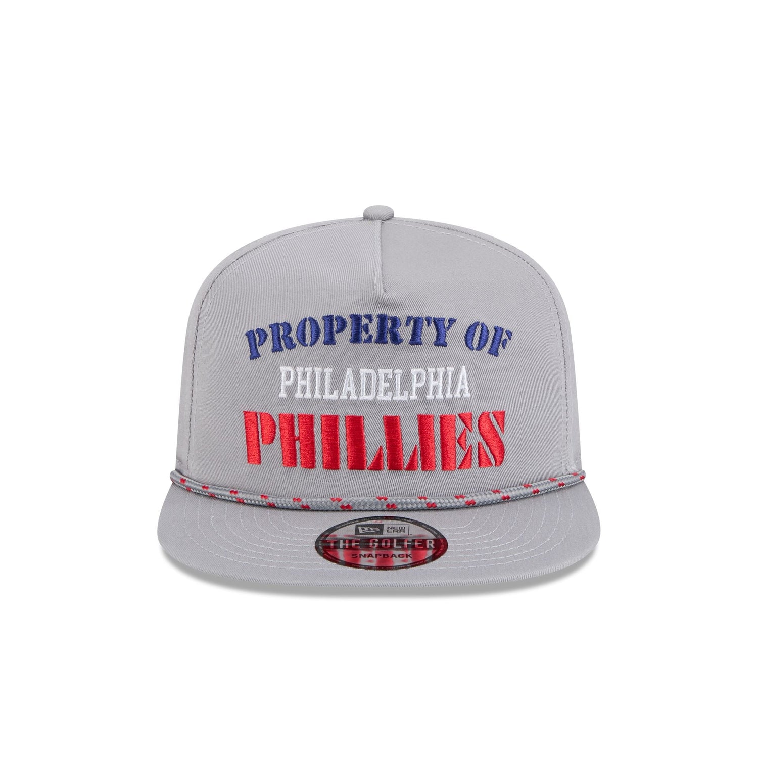 Philadelphia Phillies Vintage Gray Rope Golfer Hat