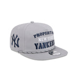New York Yankees Vintage Gray Rope Golfer Hat