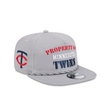 Minnesota Twins Vintage Gray Rope Golfer Hat