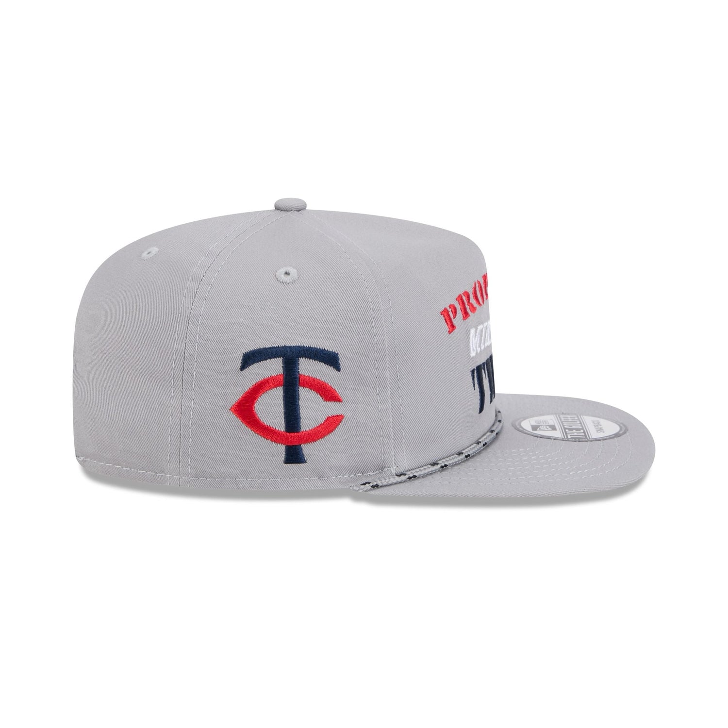 Minnesota Twins Vintage Gray Rope Golfer Hat