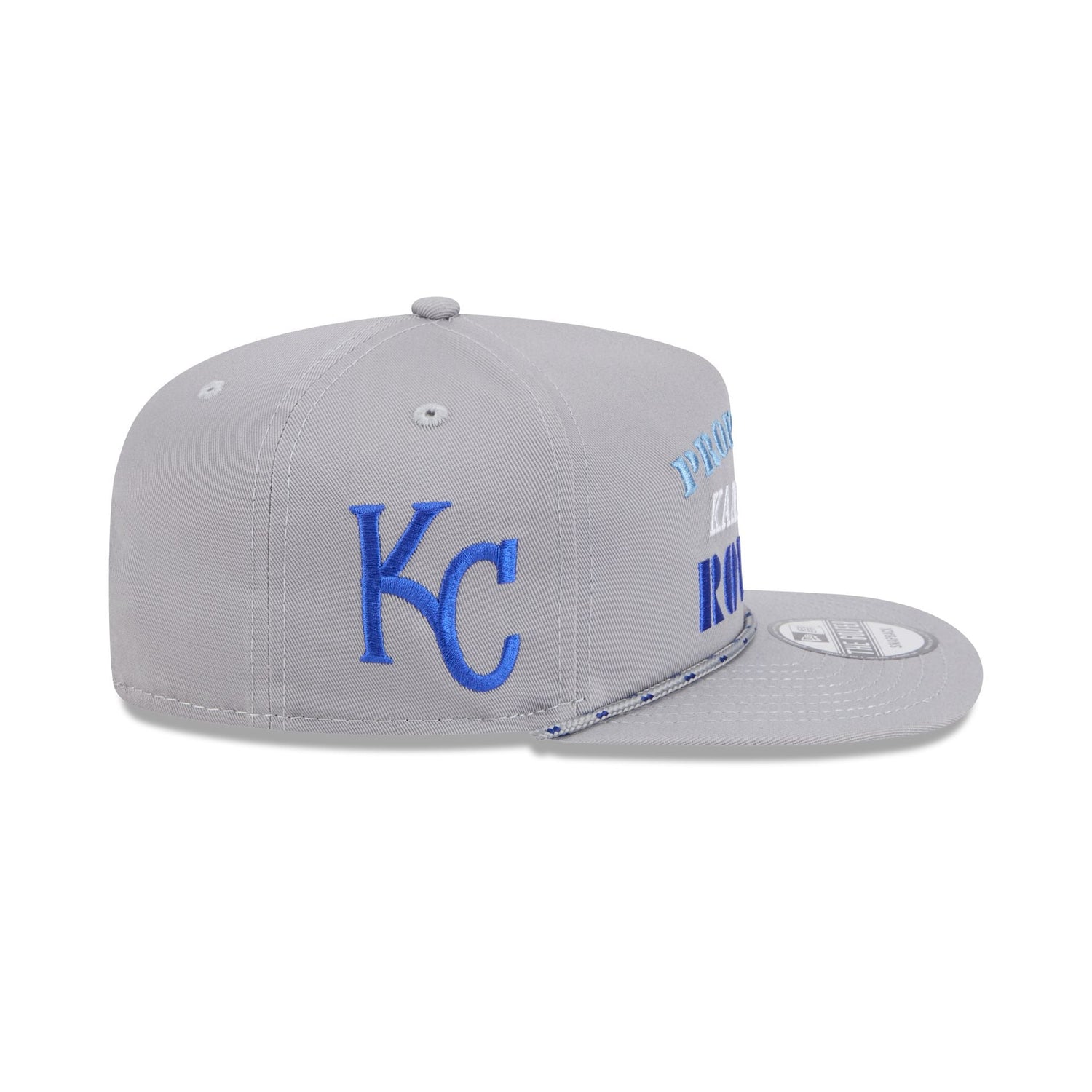 Kansas City Royals Vintage Gray Rope Golfer Hat