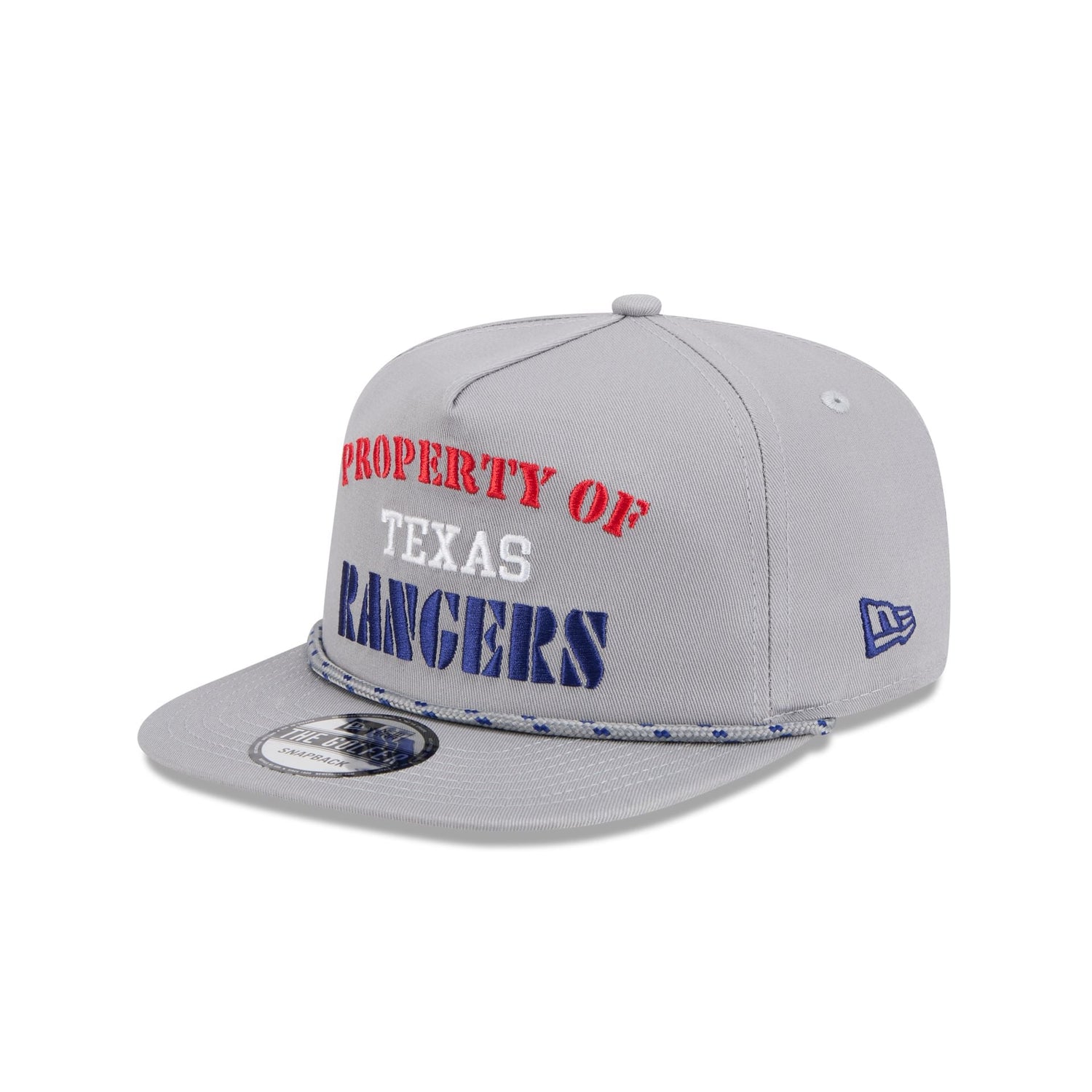 Texas Rangers Vintage Gray Rope Golfer Hat