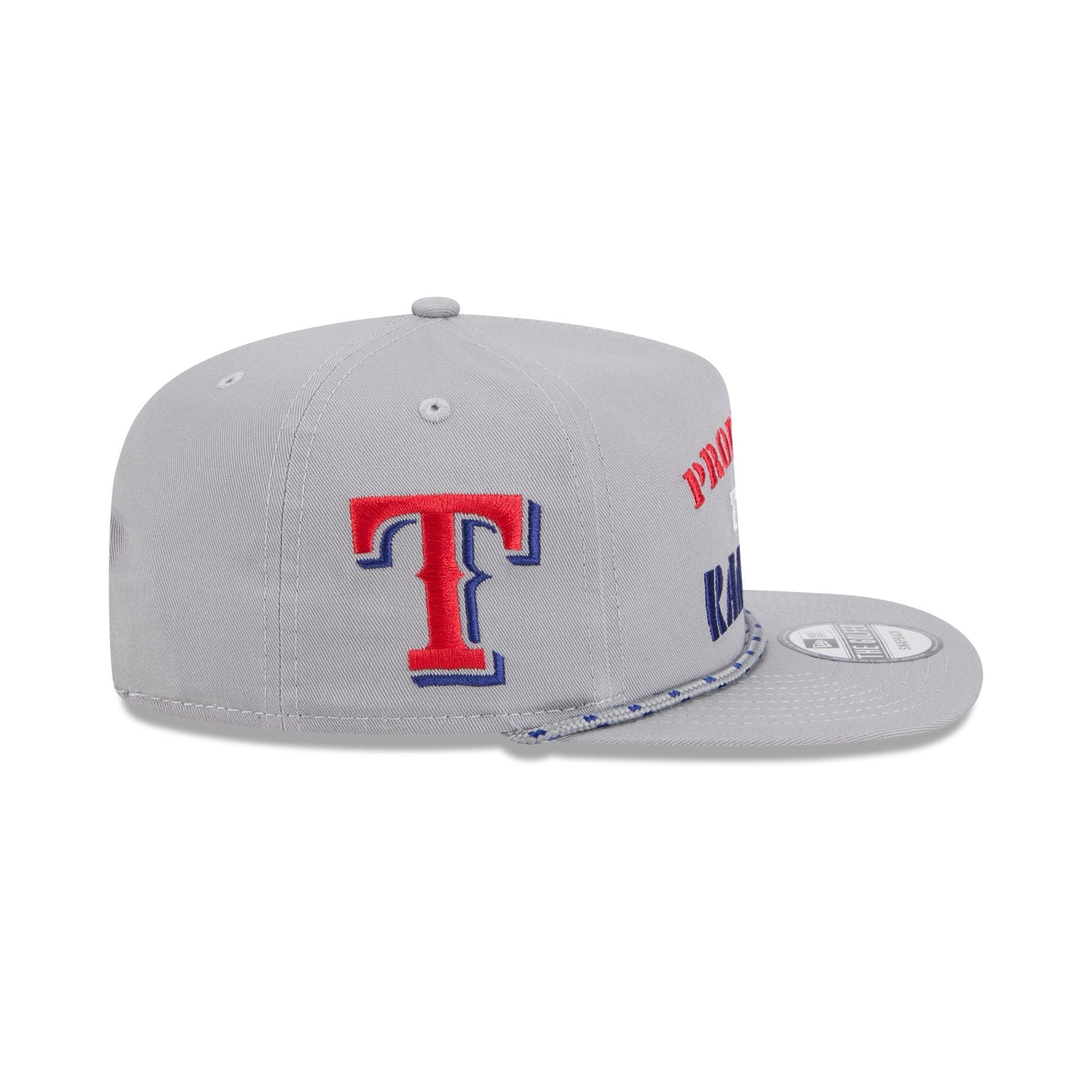 Texas Rangers Vintage Gray Rope Golfer Hat