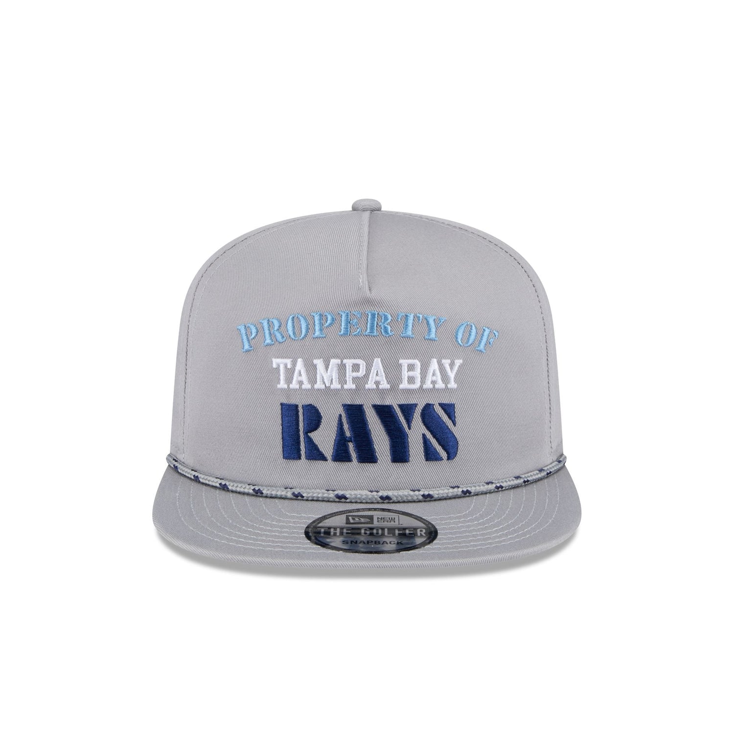 Tampa Bay Rays Vintage Gray Rope Golfer Hat