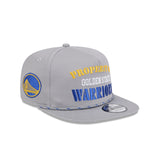 Golden State Warriors Vintage Gray Rope Golfer Hat