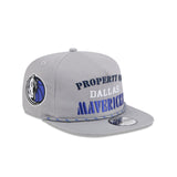 Dallas Mavericks Vintage Gray Rope Golfer Hat