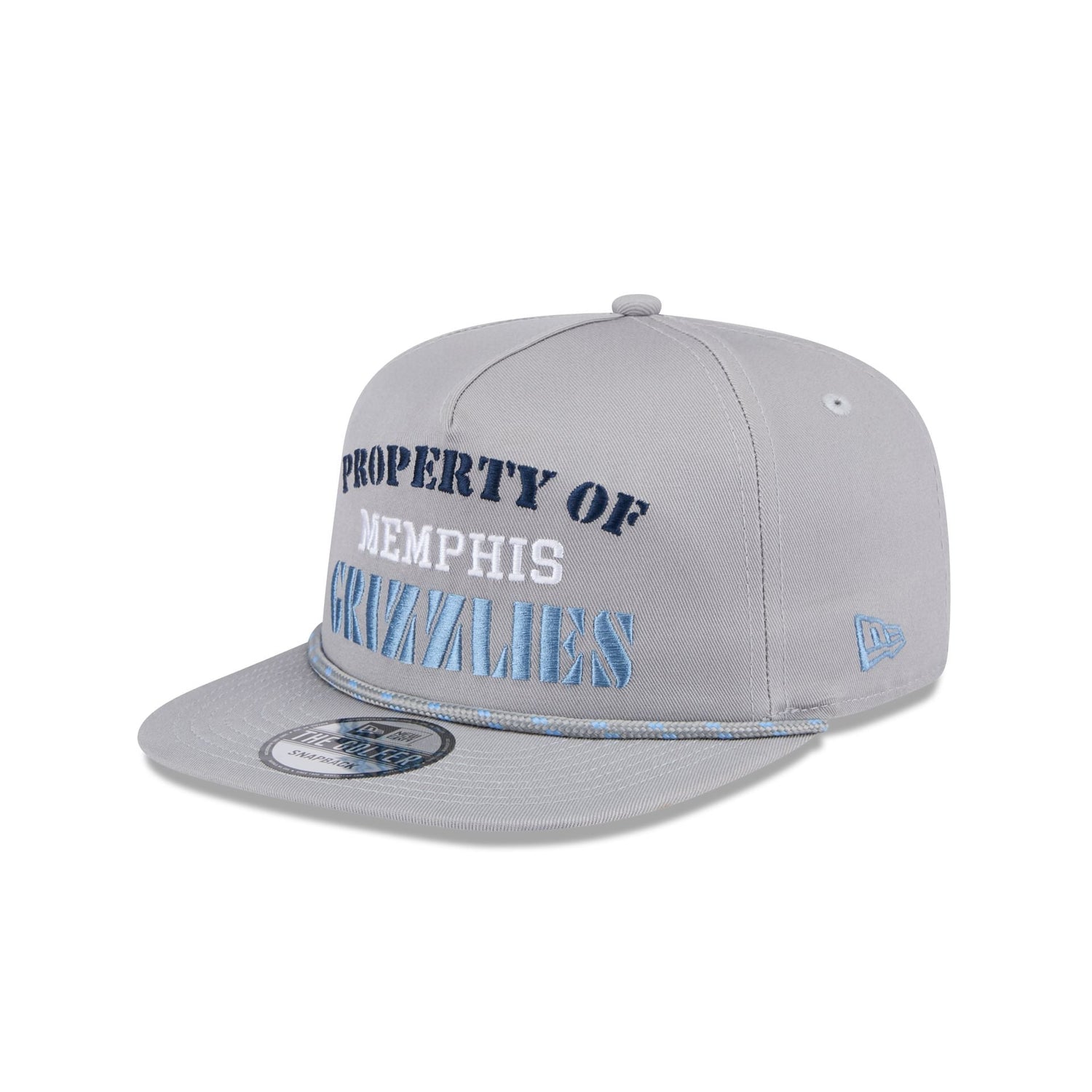 Memphis Grizzlies Vintage Gray Rope Golfer Hat