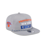 New York Knicks Vintage Gray Rope Golfer Hat