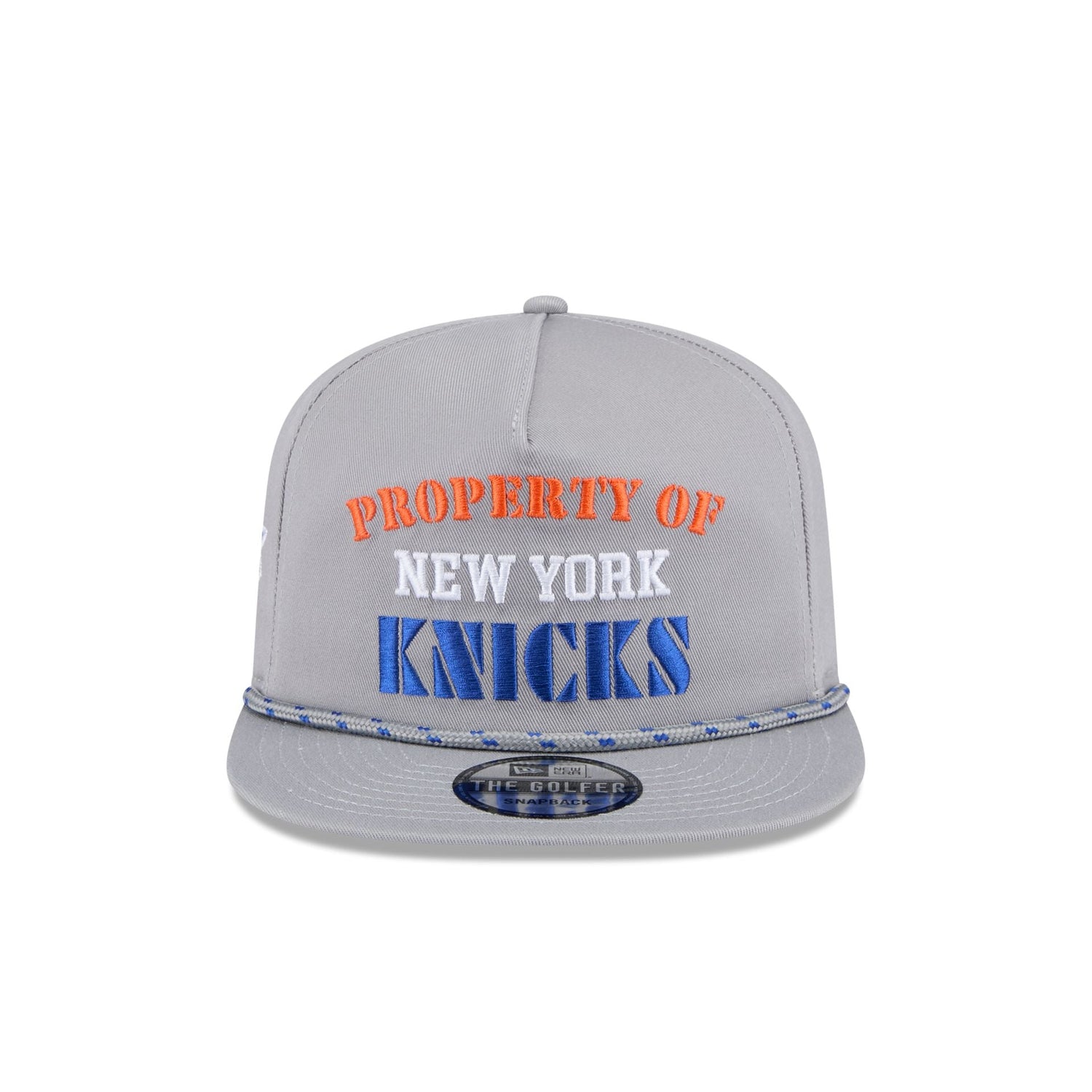 New York Knicks Vintage Gray Rope Golfer Hat