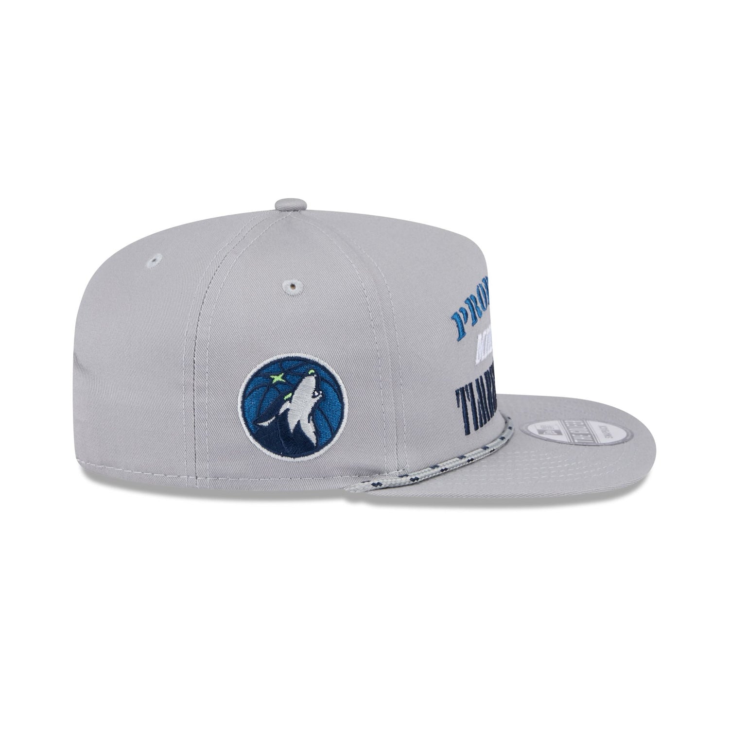 Minnesota Timberwolves Vintage Gray Rope Golfer Hat