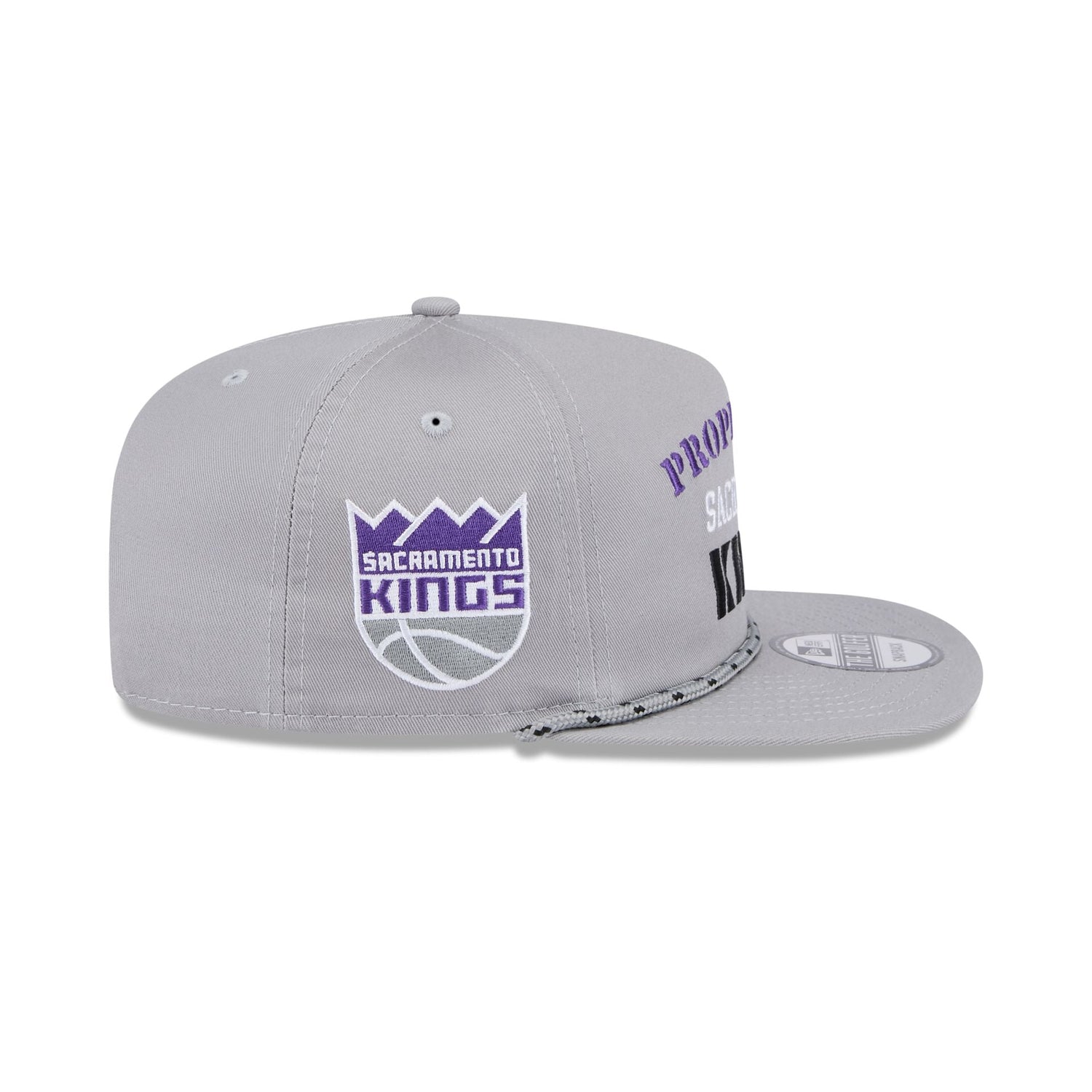 Sacramento Kings Vintage Gray Rope Golfer Hat