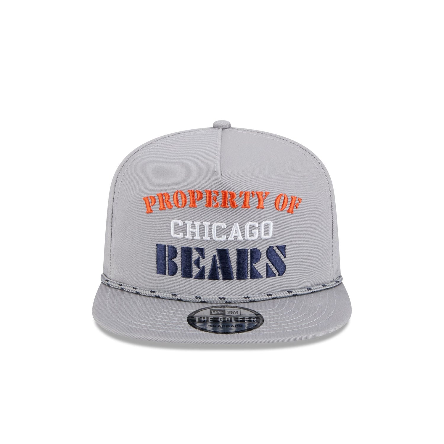 Chicago Bears Vintage Gray Rope Golfer Hat