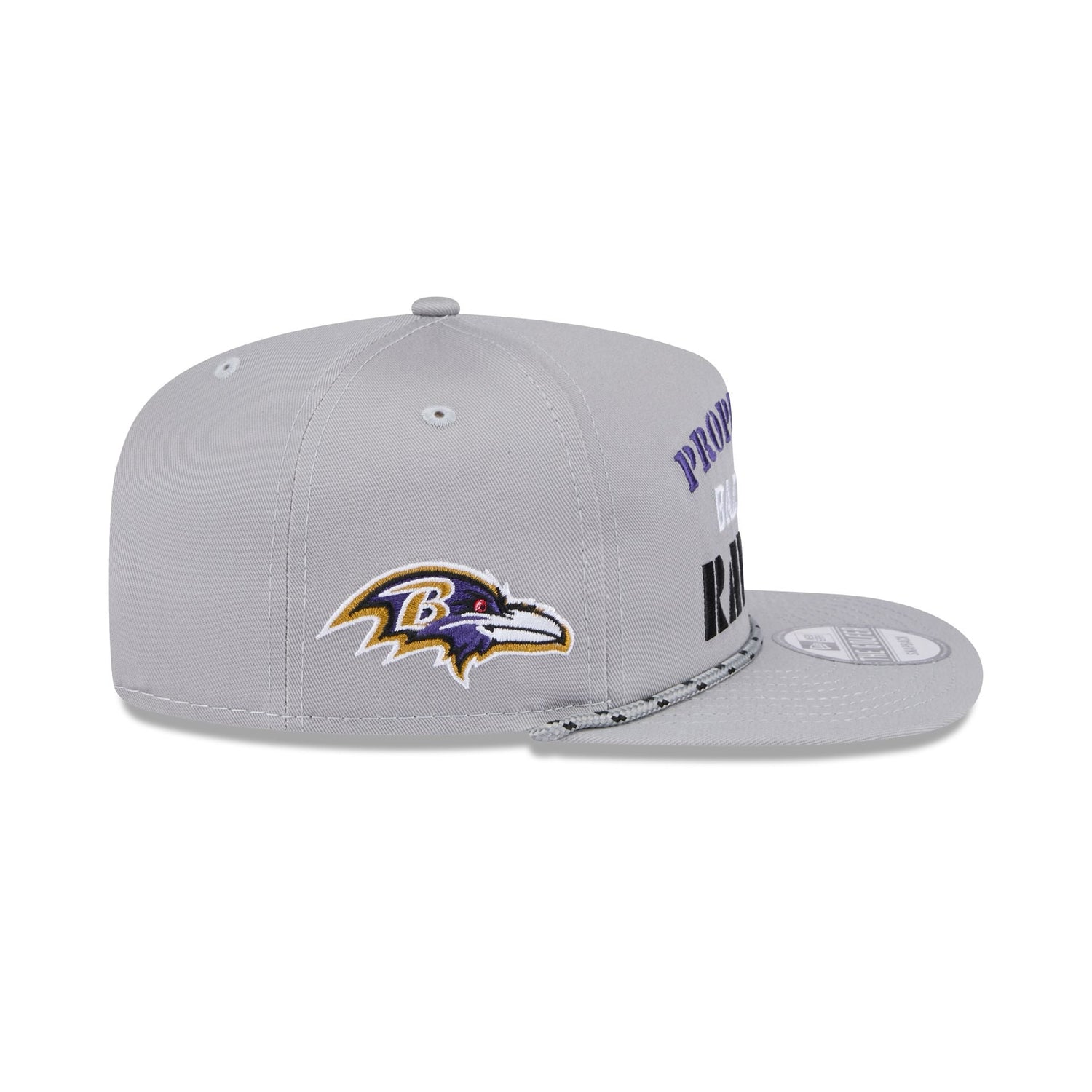 Baltimore Ravens Vintage Gray Rope Golfer Hat