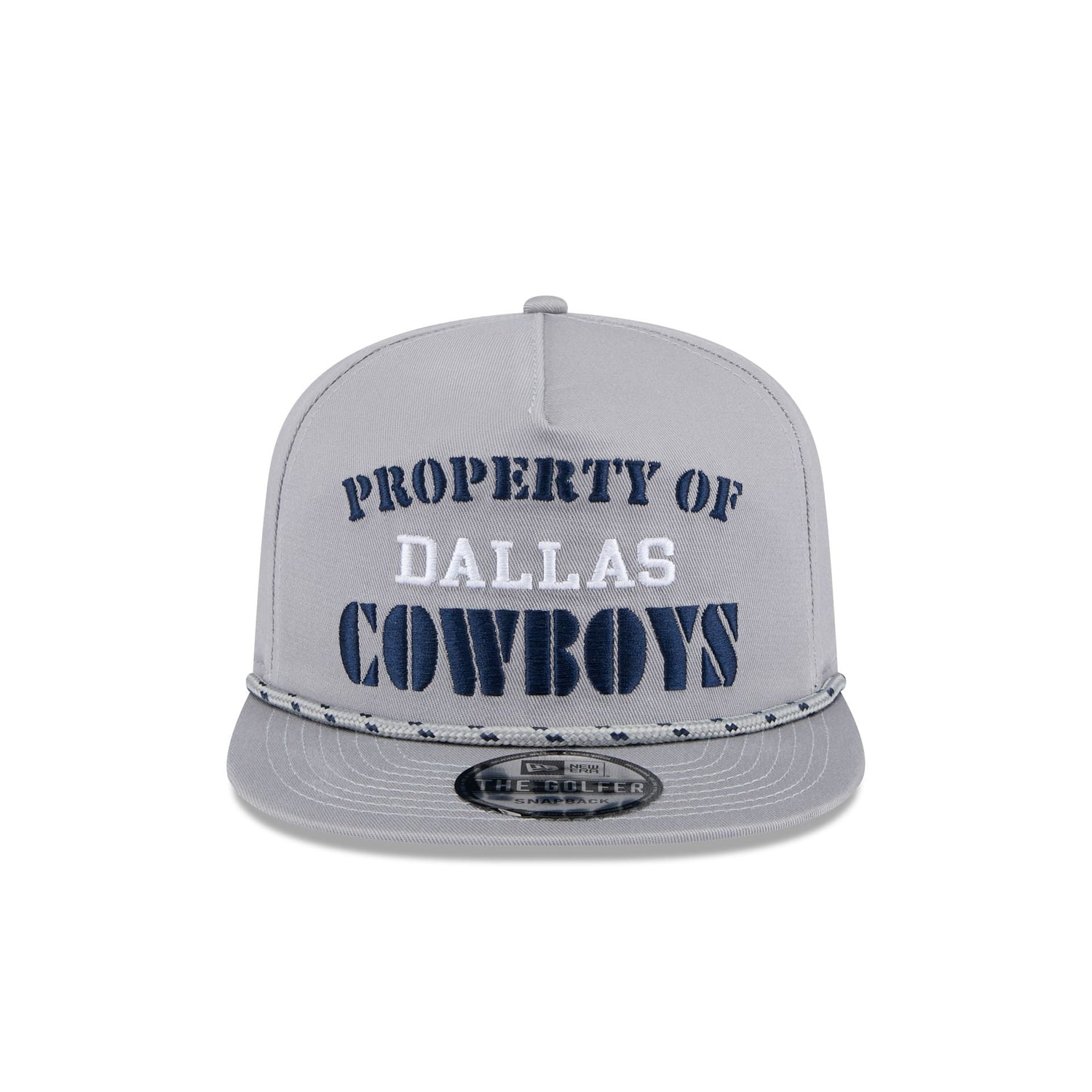 Dallas Cowboys Vintage Gray Rope Golfer Hat