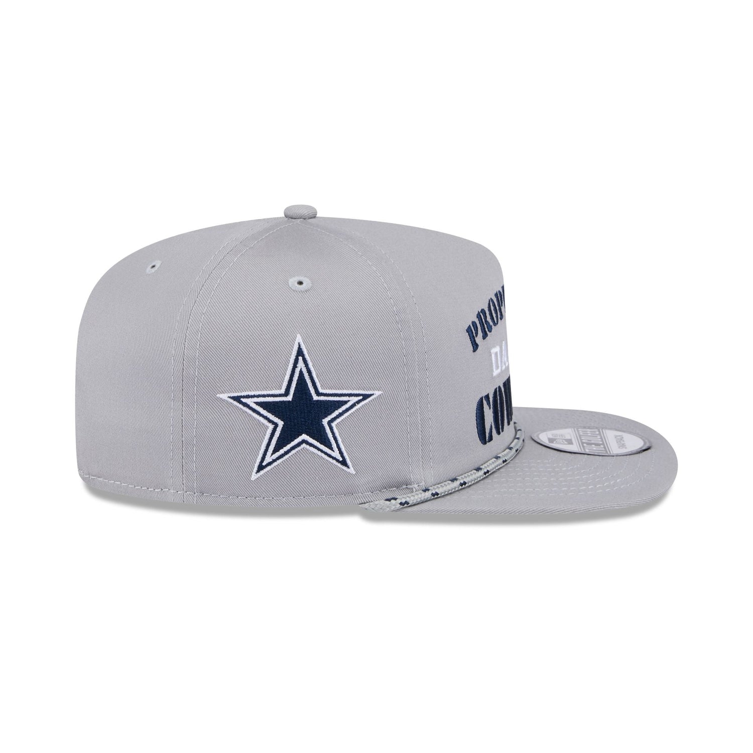 Dallas Cowboys Vintage Gray Rope Golfer Hat