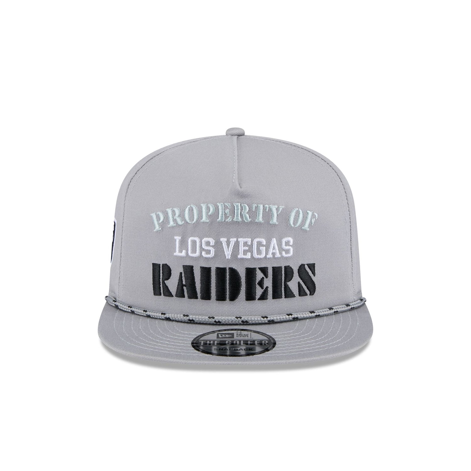 Las Vegas Raiders Vintage Gray Rope Golfer Hat