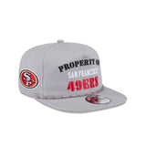 San Francisco 49ers Vintage Gray Rope Golfer Hat
