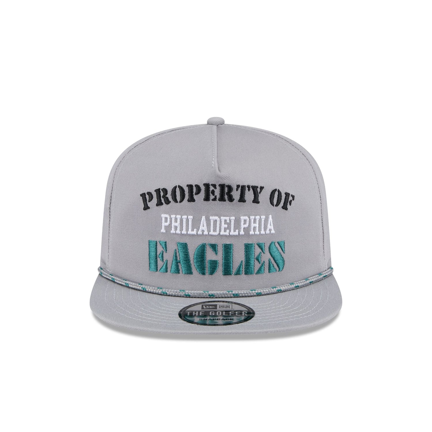 Philadelphia Eagles Vintage Gray Rope Golfer Hat