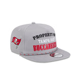Tampa Bay Buccaneers Vintage Gray Rope Golfer Hat