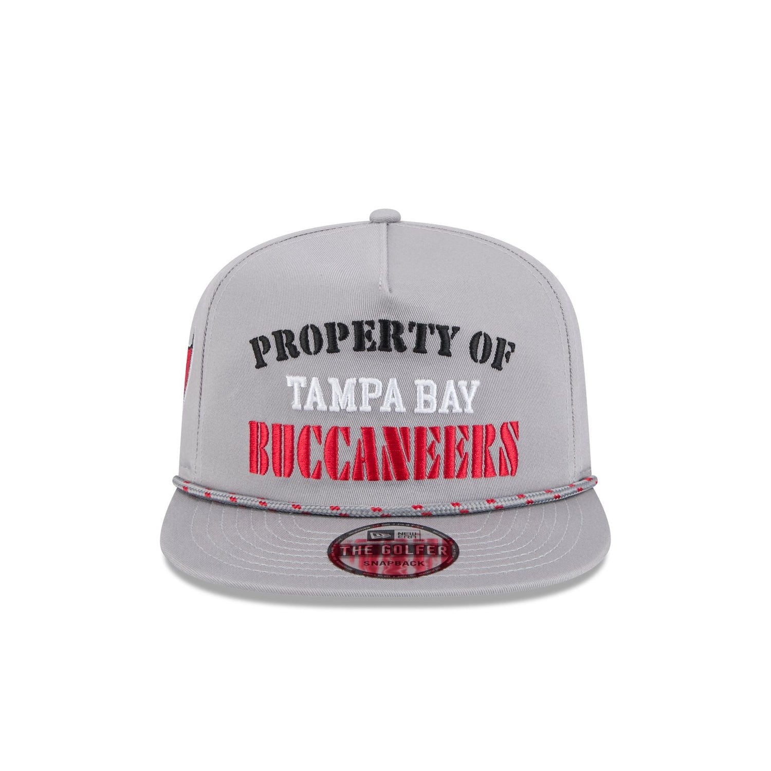 Tampa Bay Buccaneers Vintage Gray Rope Golfer Hat